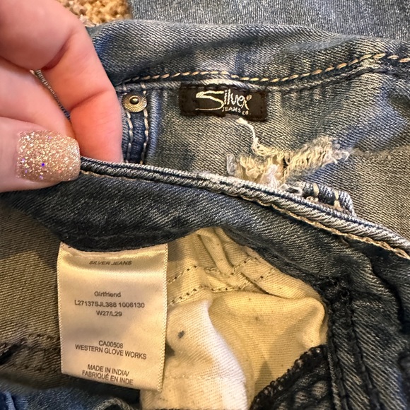 Silver “Girlfriend” Jeans 27 - Picture 5 of 5